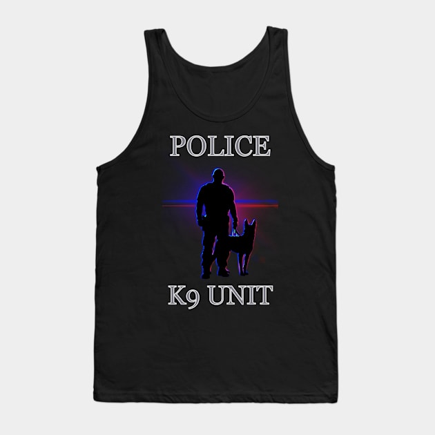 K9 front & back Tank Top by 752 Designs